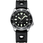 Sapphire Lens Stainless Steel Watches For Mens Divers Watch 41mm Date Function