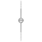 Luxury Stainless Steel Jewelry 26mm Small Quartz Bracelet Watch Fashion Zircon Shell