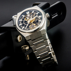 Hollowed Out BGW9 Automatic Mechanical Watch Stainless Steel Strap Case 40mm
