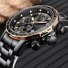 45mm Luxury Quartz Watch 5ATM ODM Fashion Chronograph Watches For Men