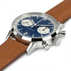 OEM Leather Strap Wrist Watch 10ATM Gents Chronograph Leather