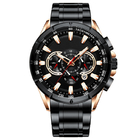 Timepiece 26mm Stainless Steel Quartz Watch 5BAR Automatic Chronograph Watch