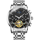 10ATM  Chronograph Men'S Watches 1.6 Inch Luminous Quartz Watch Mineral Glass