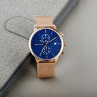 Business 3ATM Black Analogue Watch OEM 20mm Luxury Quartz Watch