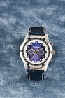 Chronograph 3ATM Silicone Quartz Watch 47mm Silicone Belt Men'S Watch