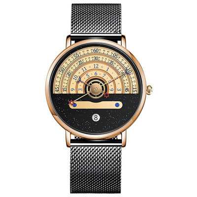 Fashion Gold Oem Automatic 3BAR Quartz Watches For Men 3 ATM