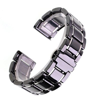 20g 20mm Watch Band Strap RoHS Unisex Ceramic Watch Strap
