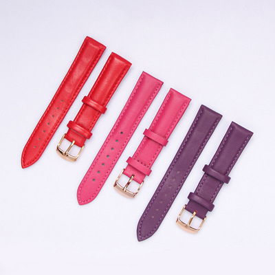 RoHS 20mm Leather Watch Strap Quick Release 15g 16mm Watch Strap