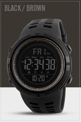 Water Resistant 3ATM All Plastic Quartz Watch 48mm Lcd Quartz Watch