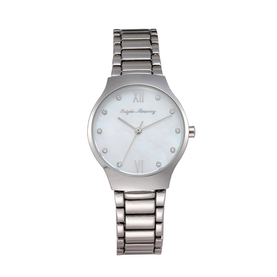 2021 36mm Manufacturer Supplier Amazon Ladies Quartz Watch With Cheap Stainless Steel Case Back 30m Water Resistance