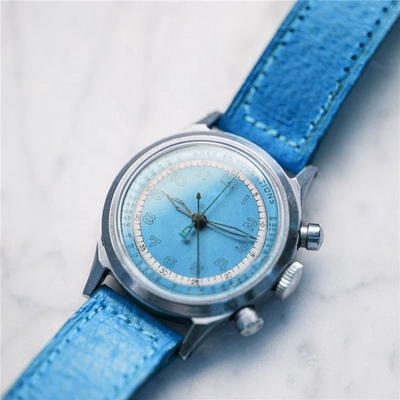 Fashion OEM Blue Stainless Steel Watch 3BAR