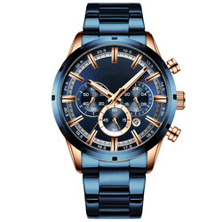 22mm 10 Atm Water Resistant Watch For Men