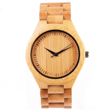 2021 Custom Engraved Bamboo Wood Watch OEM Wholesale for Men and Women Classic Creative Hot Selling Wristwatch