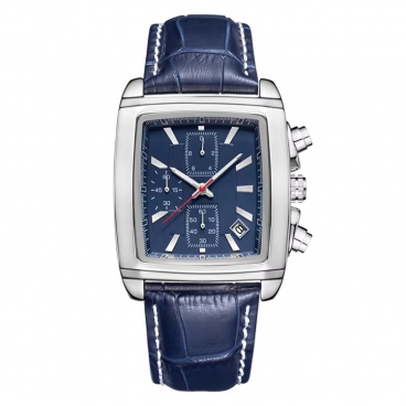 2021 Customized Brand Square Quartz Waterproof Analog Automatic Watch Reloj Hombre Simple Elegant Business Mens Wrist Watches