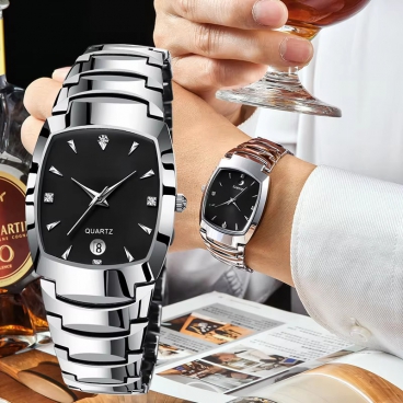 2021Hot Sale High Quality Custom Brand Fashion Luxury Stainless Steel Wrist Band Automatic Quartz Watches for Men