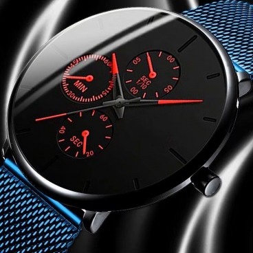 Factory Custom Fashion Simple Casual Sport Wristwatches Kids Men Watch Mesh Belt Stainless Steel Private Label Quartz Watches