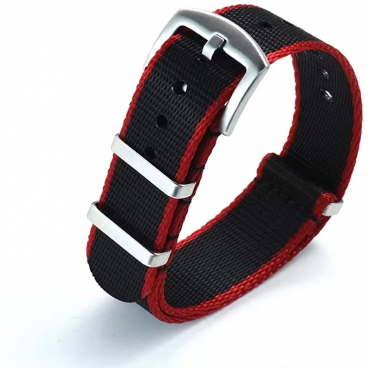 2021 Wholesale High Quality Luxury Nylon Watch Strap Replace Custom Brown Watch Nylon Strap