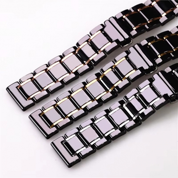 Fashion Men Watch Strap Comfortable Ceramic Watch Strap Wrist Luxury Band Replacement Designer Charm Watch Strap