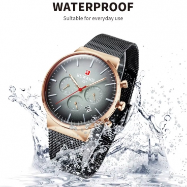Reward Mens Quartz Wrist Watches Wholesale Chinese Wholesale Watches Stainless Steel Band Mens Watches in Wristwatches Luxury
