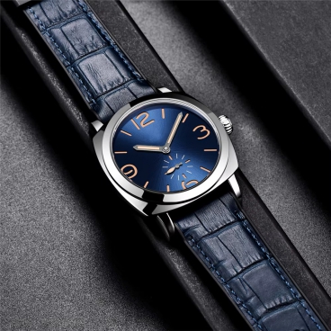 Wholesale 316 Stainless Steel Wrist Brand Men Watches High Quality Luxury Leather Fashion Quartz Movement OEM Watches