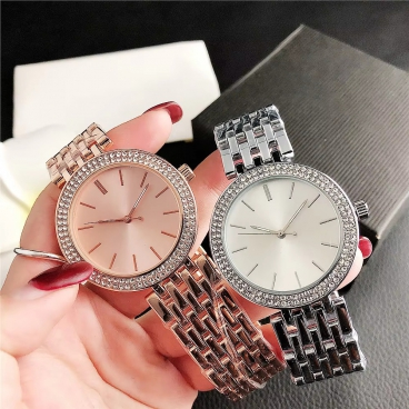 Good Quality Manufactures Custom Oem Blings Women and Men Wrist Band Stainless Steel Ladies Mechanical Watch