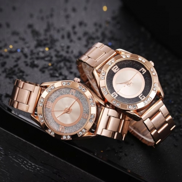Manufacture Custom Oem Fashion Luxury Women Simple Design Stainless Steel Wristband Watch Quartz for Ladies