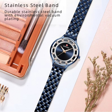 New Arrival Female Fashion Wristwatch Luxury Ladies Pearl Shell Literal Watch Quartz Women Watches Factory